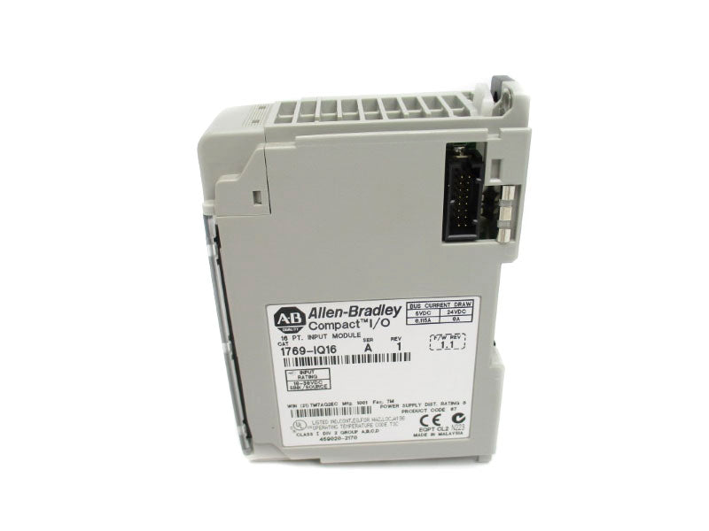 ALLEN BRADLEY 1769-IG16 SER. A F/W 1.1 24VDC 0.115A NSNP