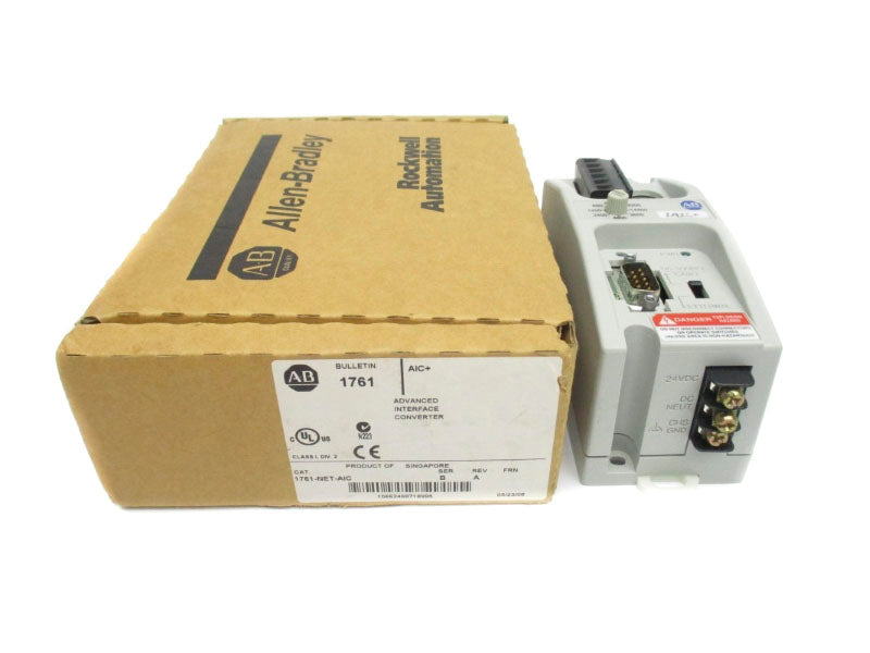 ALLEN BRADLEY 1761-NET-AIC SER. B 24VDC NSMP