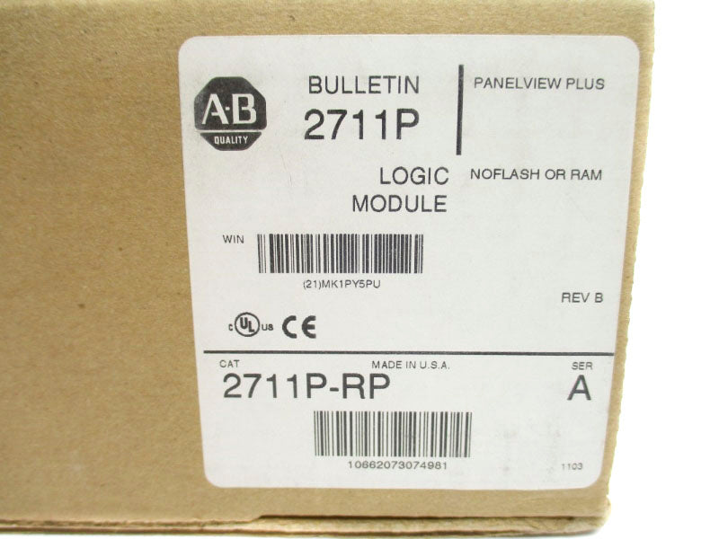 ALLEN BRADLEY 2711-RP SER. A 24VDC NSMP