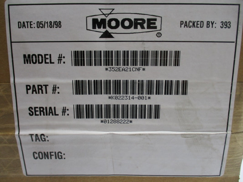 MOORE 352EA21CNF K022314-001 NSFS