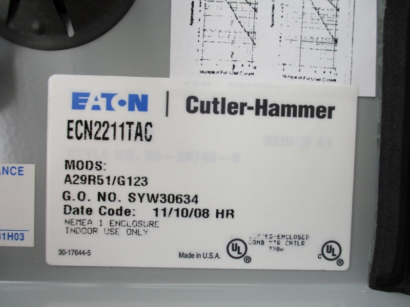EATON ECN2211TAC SER. A1 480V 7A NSMP