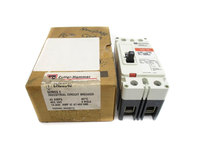 CUTLER HAMMER EHD2040 SER. C 480VAC 40A NSMP