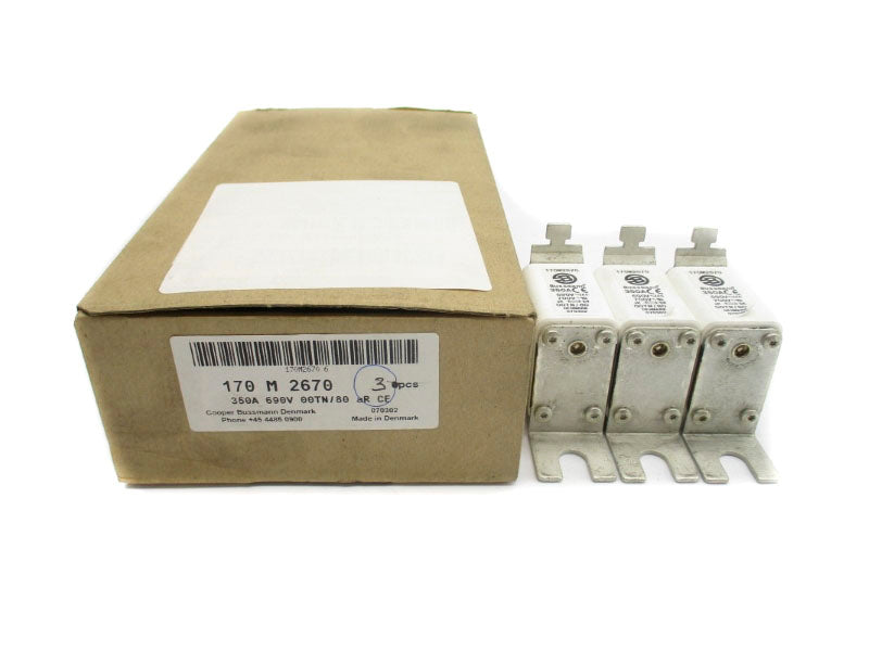 COOPER BUSSMANN 170M2670 690V 350A (PKG OF 3) NSMP