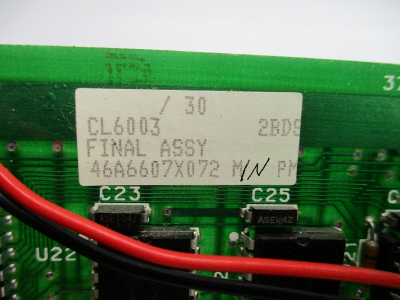 FISHER CONTROLS CL6003 46A6607X072 REV. M/N UNMP