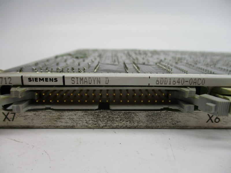 SIEMENS 6DD1640-0AC0 (AS PICTURED) NSNP