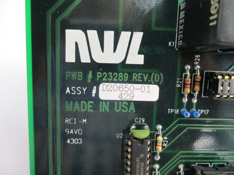 NWL D20650-01 P23289 REV. D NSNP