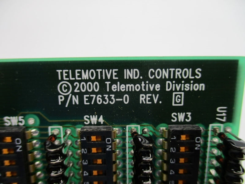TELEMOTIVE E7633-0 REV. G NSNP