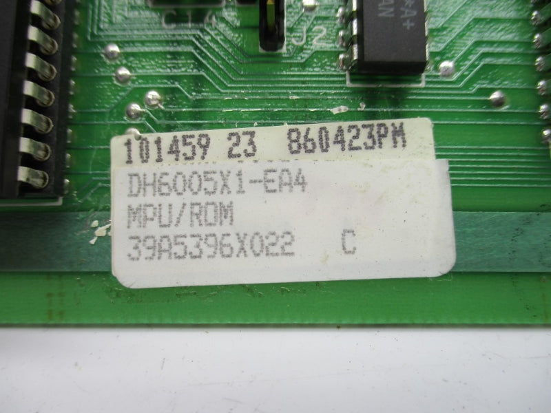 INDUSTRIAL MRO DH6005X1-EA4 39A5396X022 REV. C UNMP