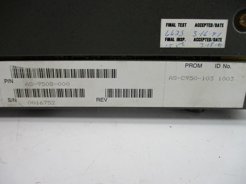 MODICON PC-0984-480 AS-9508-000 120/240V .5/.25A (NO KEY) UNMP