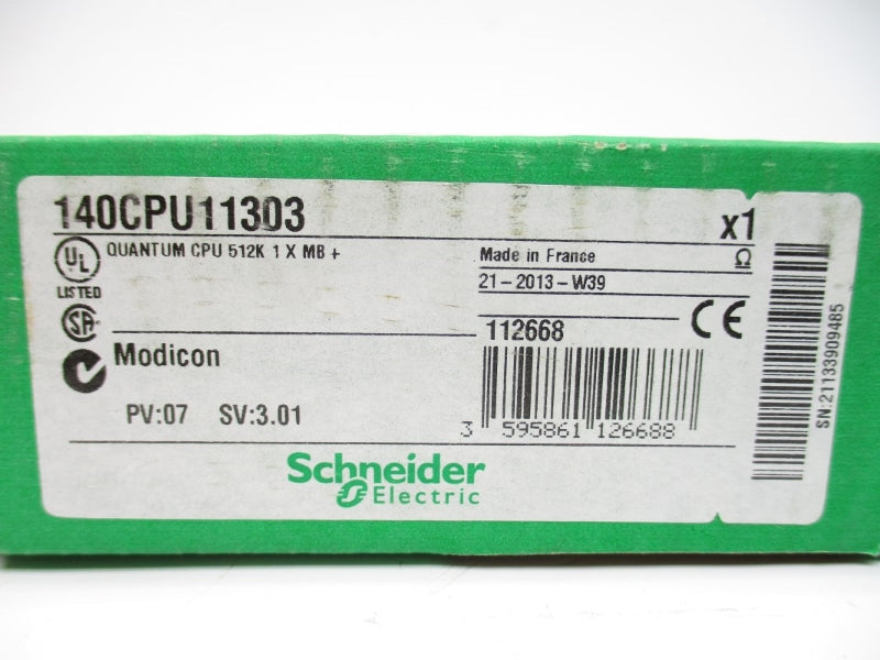 SCHNEIDER ELECTRIC 140CPU11303 NSFS