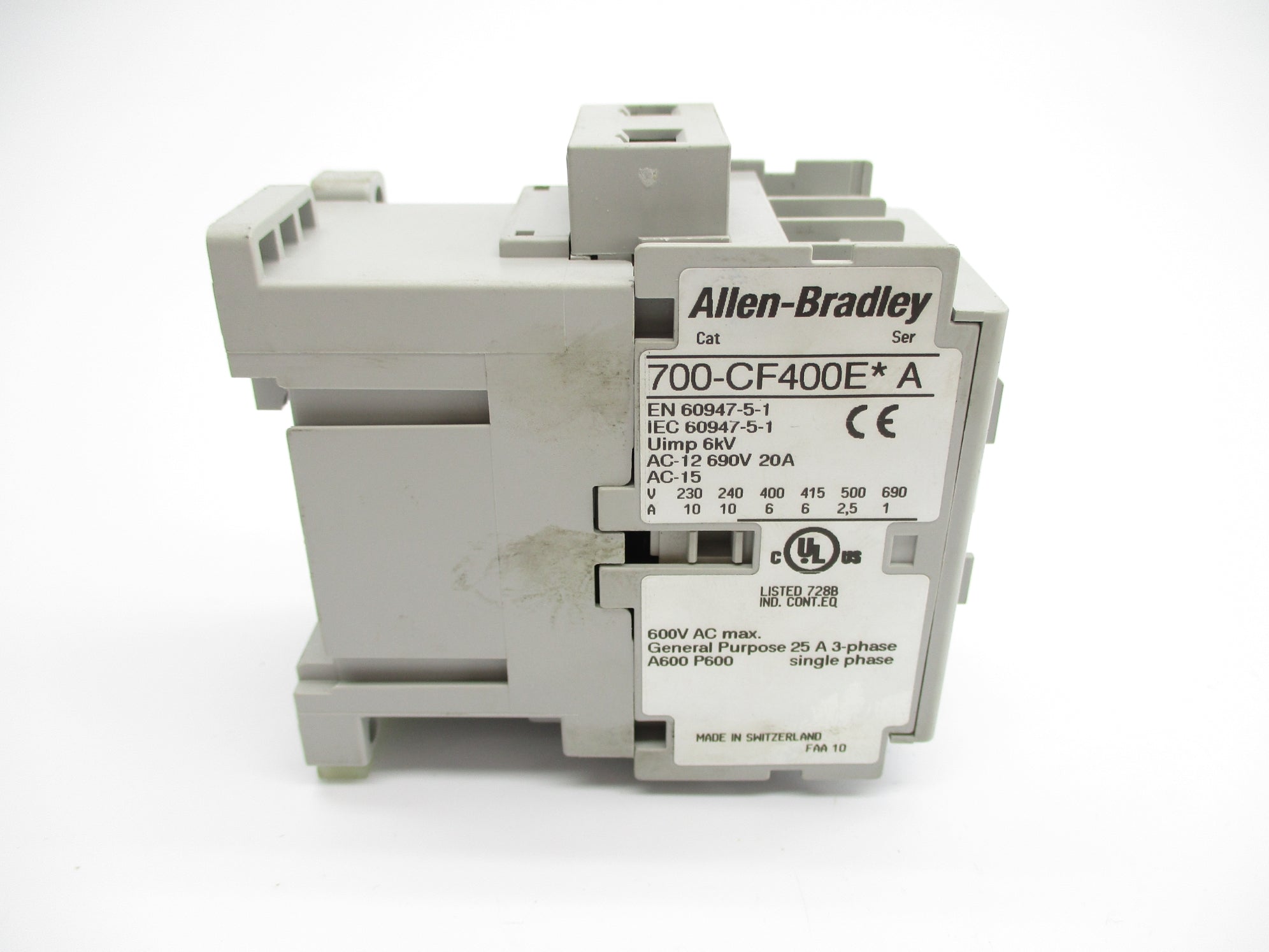 INDUSTRIAL SPARE PART 700-CF400EJA SER. A 24VDC NSNP