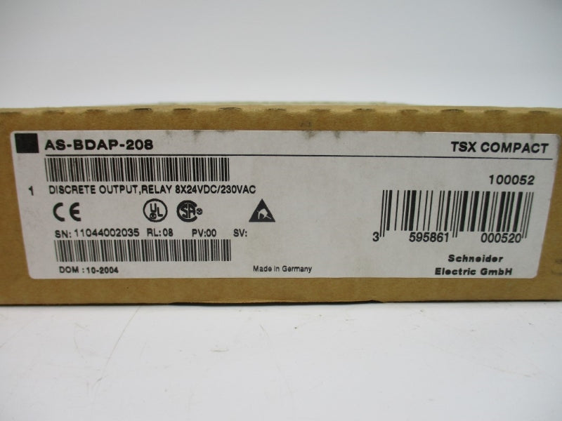 SCHNEIDER ELECTRIC AS-BDAP-208 230VAC NSFS