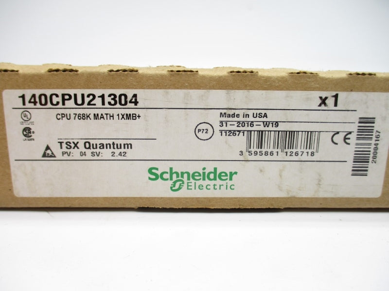 SCHNEIDER ELECTRIC 140CPU21304 NSFS