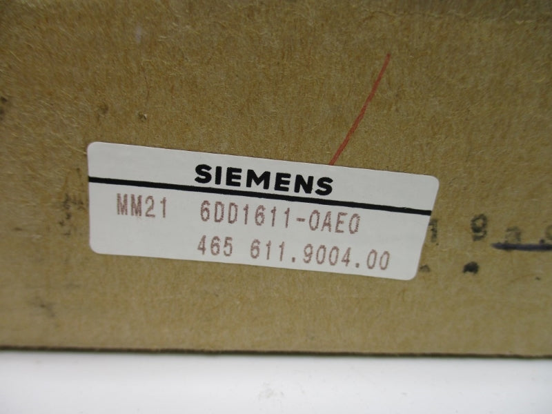 SIEMENS 6DD1611-0AE0 NSMP