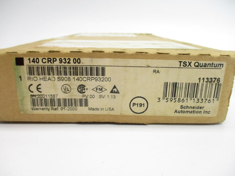 SCHNEIDER AUTOMATION 140CRP93200 NSMP