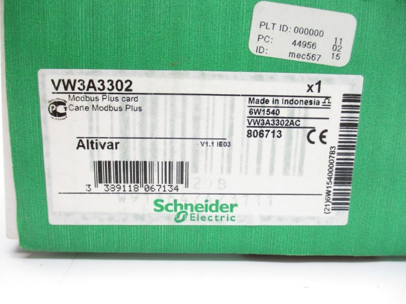 SCHNEIDER ELECTRIC VW3A3302 NSMP