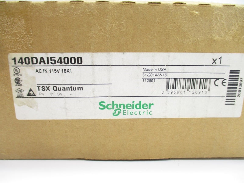 SCHNEIDER AUTOMATION 140DAI54000 115VAC NSMP