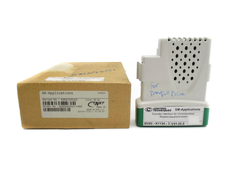 SM-APPLICATIONS 82000000011400 BV80-K1134-3 NSMP