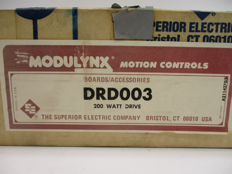 MODULYNX MOTION CONTROLS DRD003 NSMP