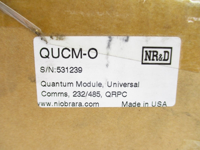 NR&D QUCM-O NSMP