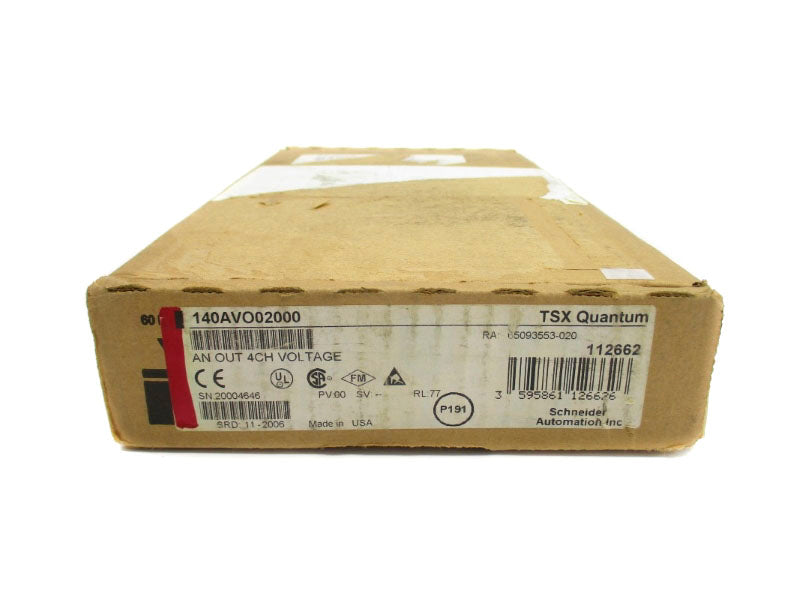 SCHNEIDER AUTOMATION 140AVO02000 NSFS
