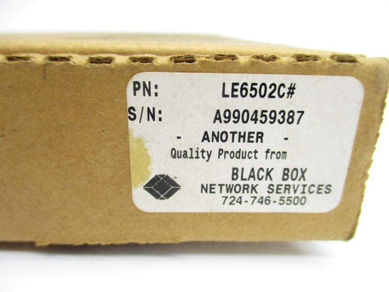 BLACK BOX LE6502C NSMP