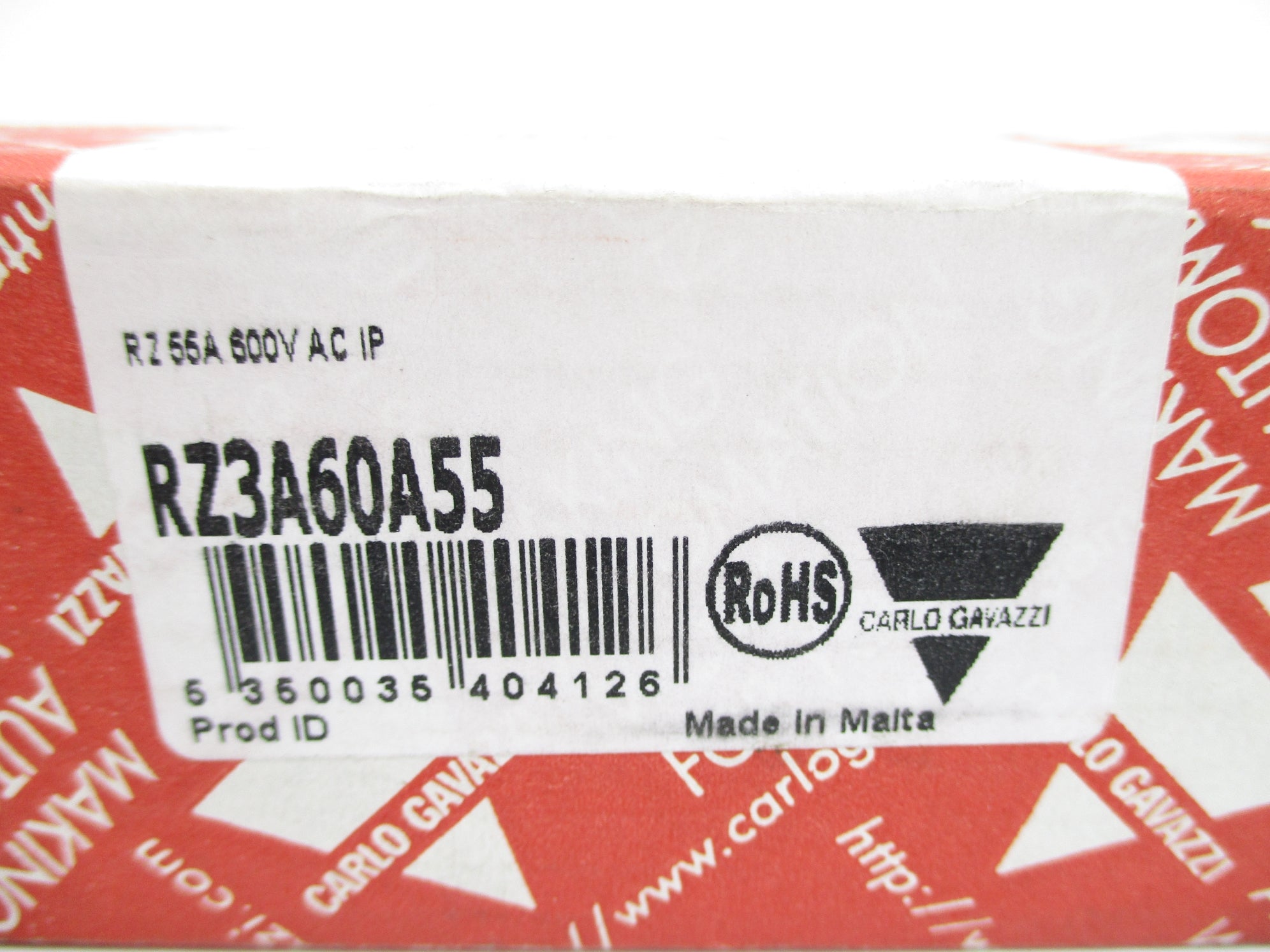 CARLO GAVAZZI RZ3A60A55 600VAC 55A NSMP