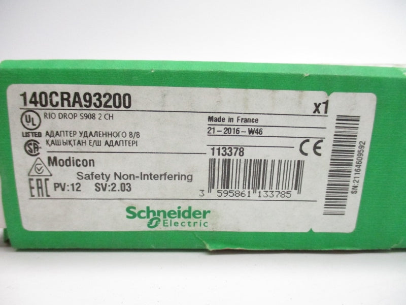 SCHNEIDER ELECTRIC 140CRA93200 NSMP