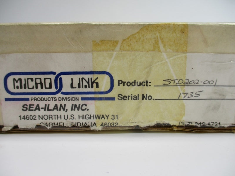 MICRO-LINK STD202-001 97202-201 REV. 3 NSMP