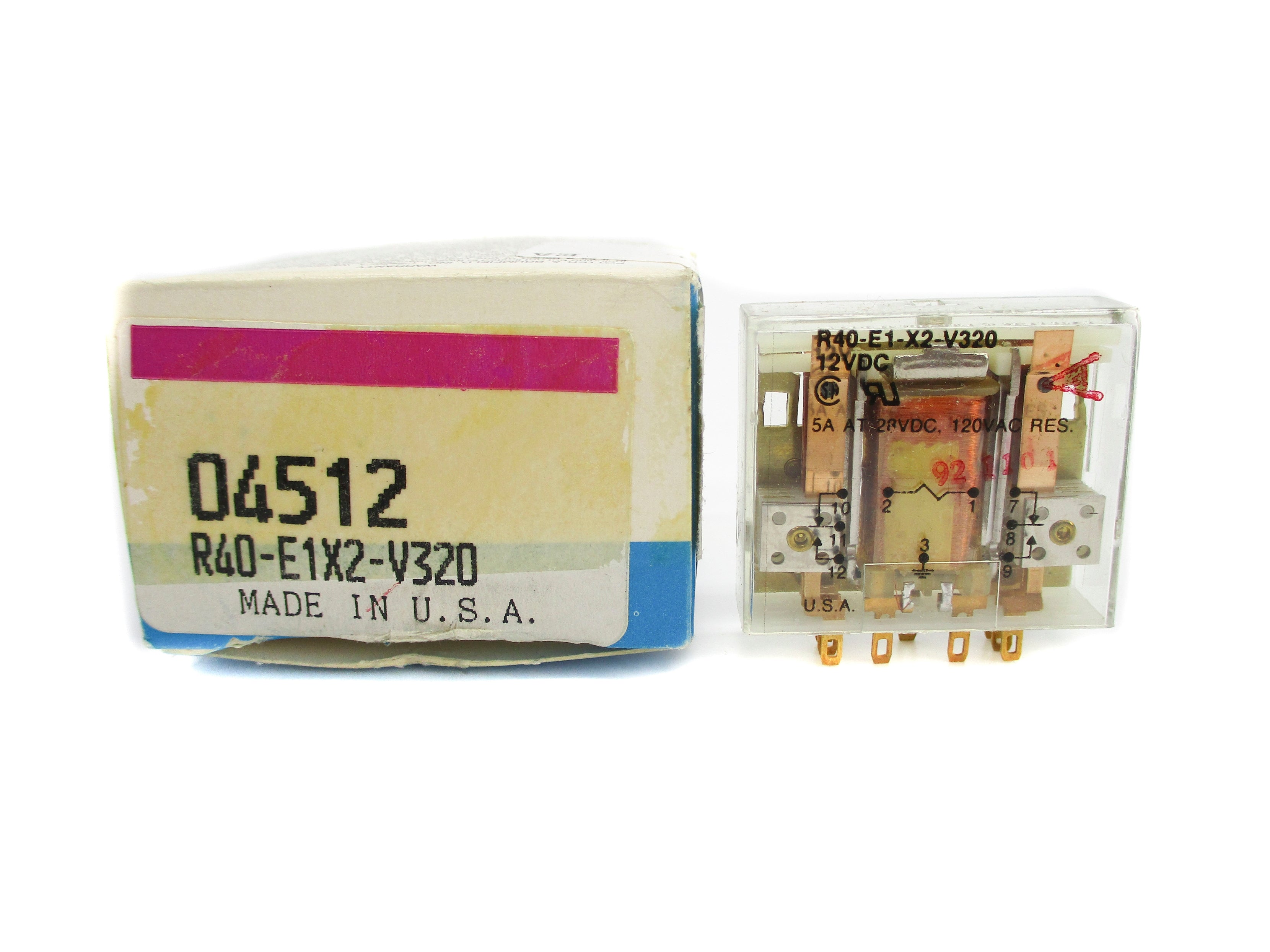 POTTER & BRUMFIELD R40-E1-X2-V320 12VDC NSMP