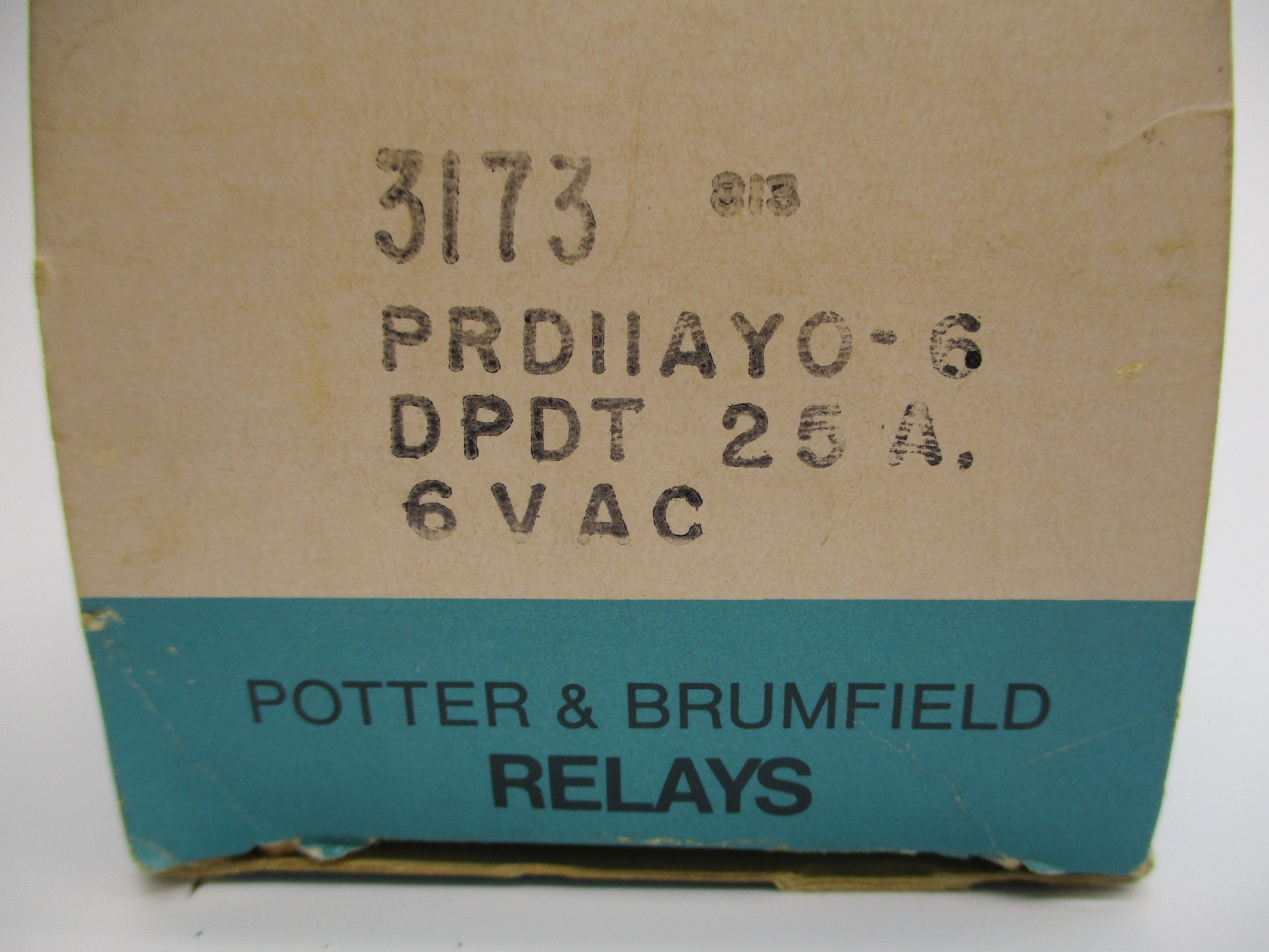POTTER & BRUMFIELD PRD11AY0-6 240VAC 25A NSMP