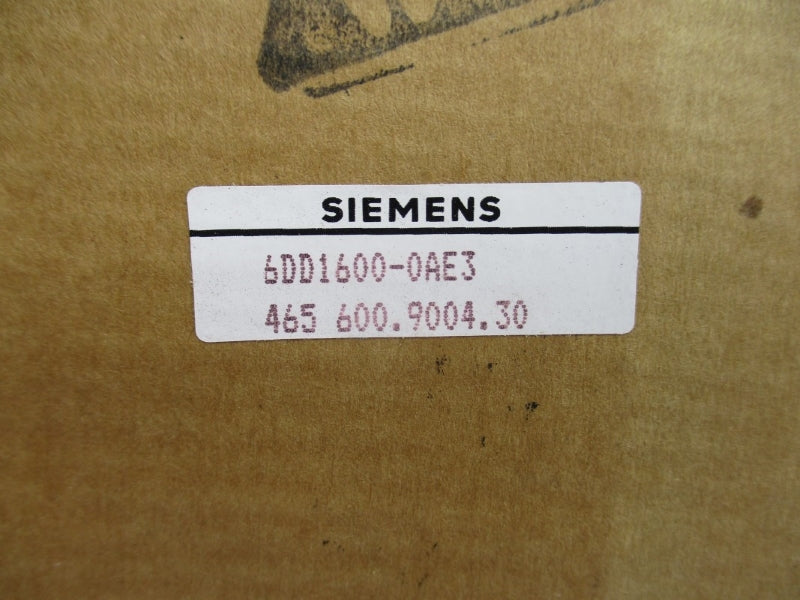 SIEMENS 6DD1600-0AE3 NSMP