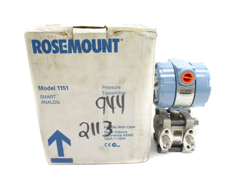 ROSEMOUNT 1151DP5S22B1L4 45VDC 2000PSI NSMP