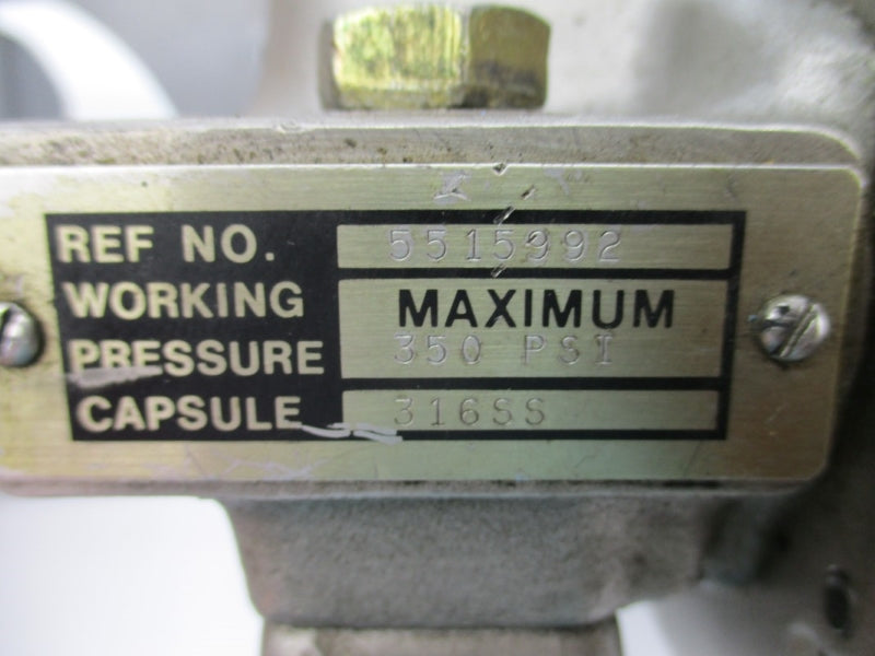 FOXBORO 11GM-BS1 5515992 350PSI UNMP