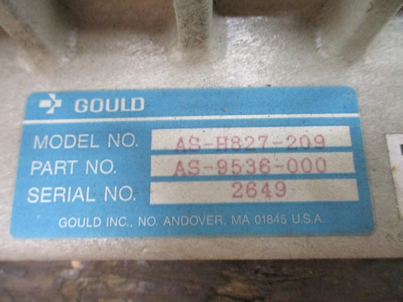 GOULD AS-H827-209 AS-9536-000 NSNP
