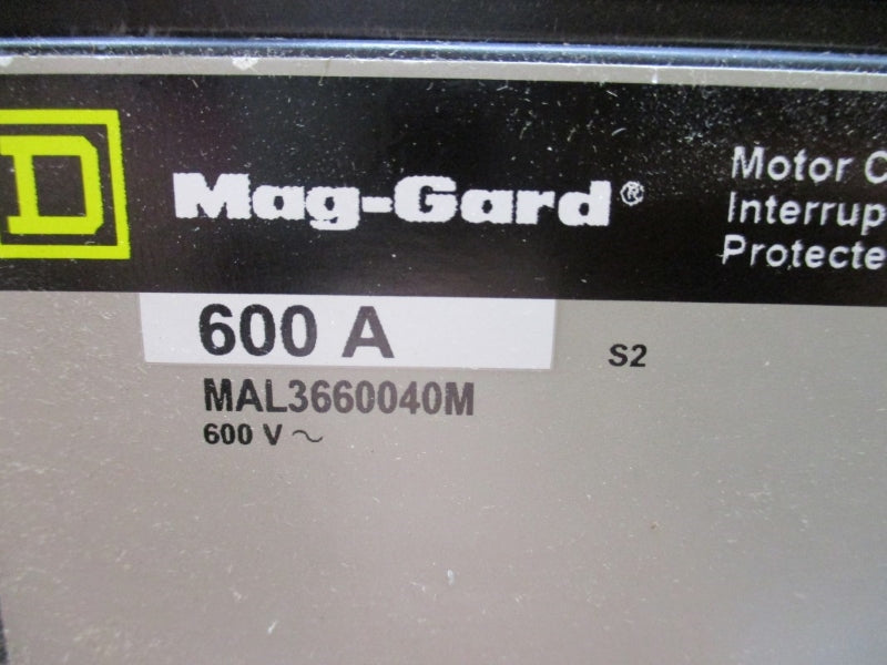SQUARE D MAL3660040M SER. 2 600V 600A NSMP