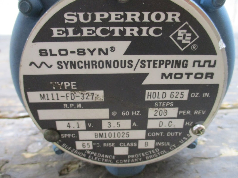 SUPERIOR ELECTRIC M111-FD-327 4.1VDC 3.5A NSNP