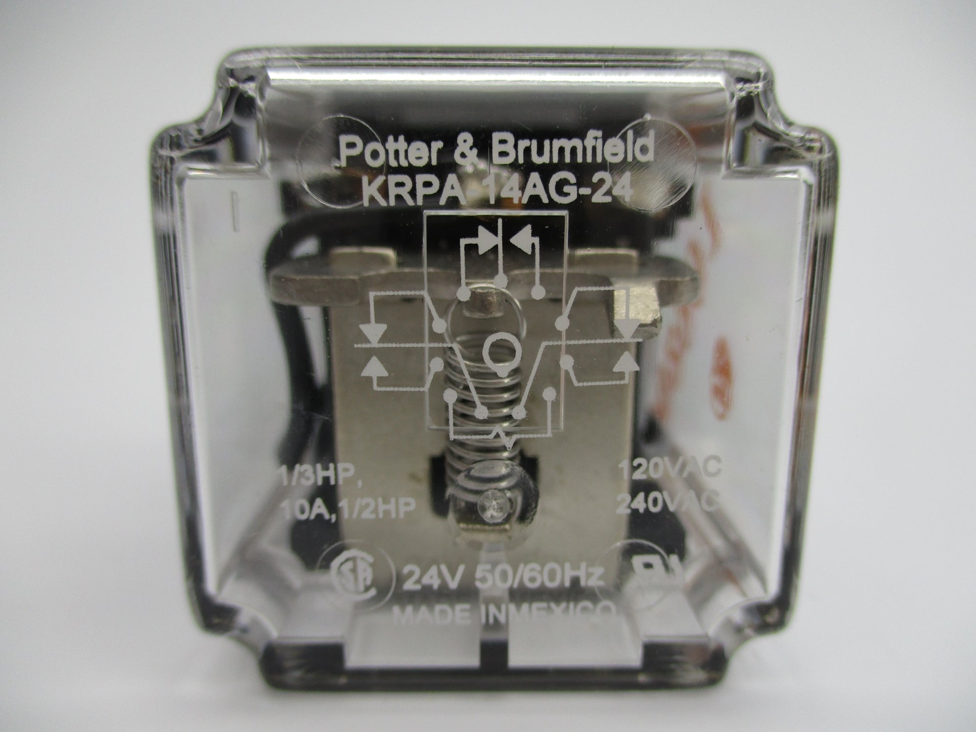 POTTER & BRUMFIELD KRPA-14AG-24 24V 10A NSNP