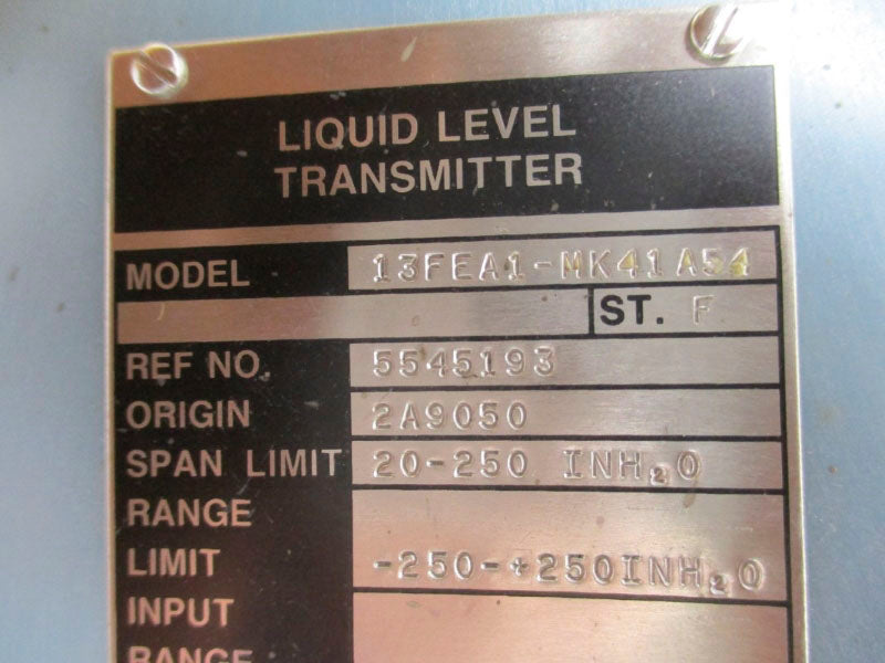 FOXBORO 13FEA1-MK41A54 3-15PSI NSNP