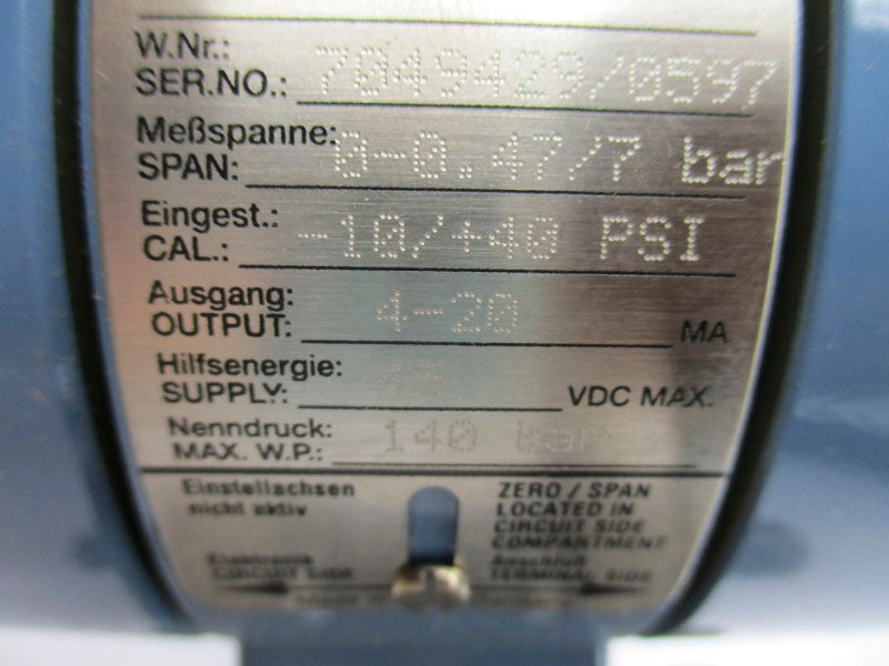 FISHER ROSEMOUNT 1151GP6S22B1L4Q4 45VDC -10/+40PSI NSMP