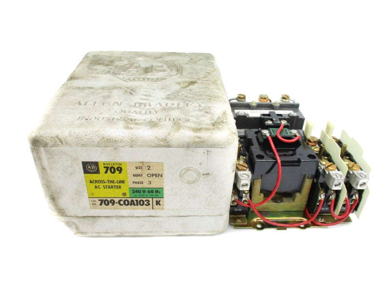 ALLEN BRADLEY 709-COA103 SER. K 220-240V (GR/YL) NSMP
