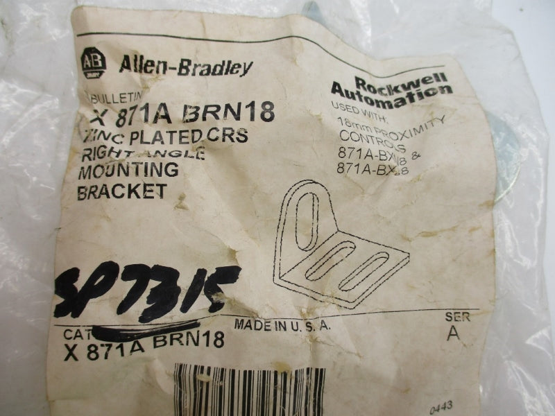 ALLEN BRADLEY X871ABRN18 SER. A NSMP