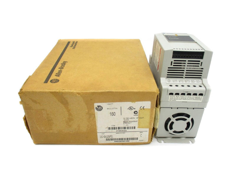 ALLEN BRADLEY 160-BA10NPS1 SER. C F/W 7.06 380-460V 12.2A (BR/WH) NSMP