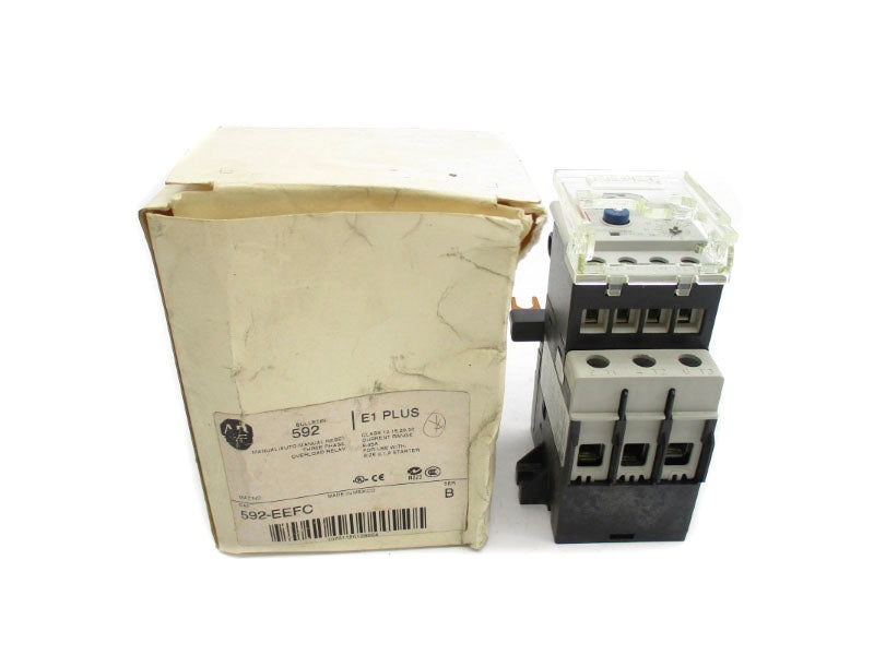 ALLEN BRADLEY 592-EEFC SER. B 600V 9-45A (WH) NSMP