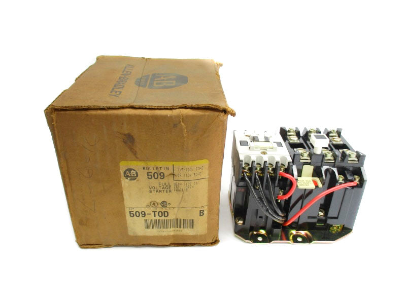 ALLEN BRADLEY 509-TOD SER. B 110/115-120V 9A (BR/YL) NSMP
