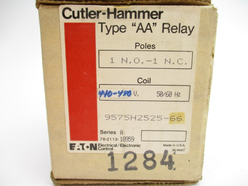 CUTLER HAMMER 9575H2525-66 SER. A 440/480V 16A NSMP