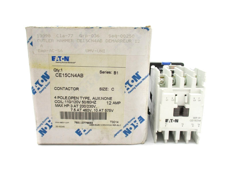 EATON CE15CN4AB SER. B1 110/120V 12A NSMP