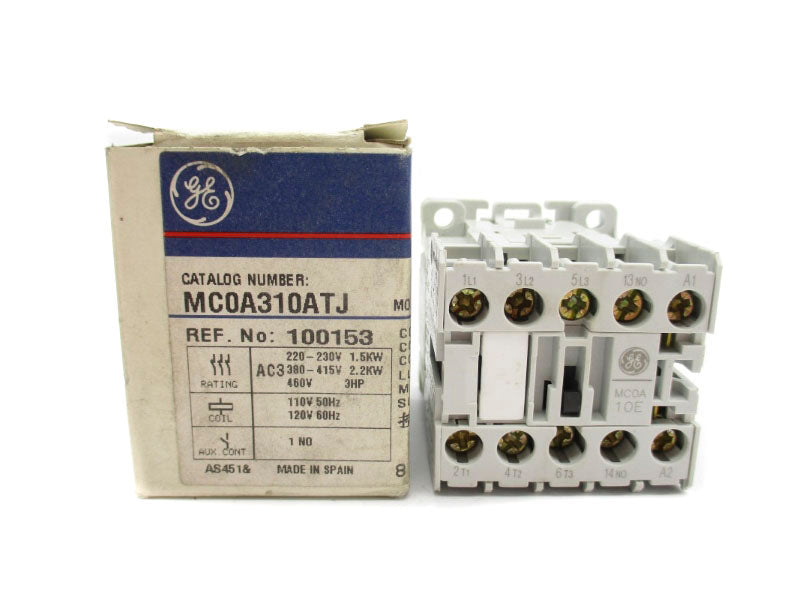 GENERAL ELECTRIC MC0A310ATJ 110/120V 16A NSMP