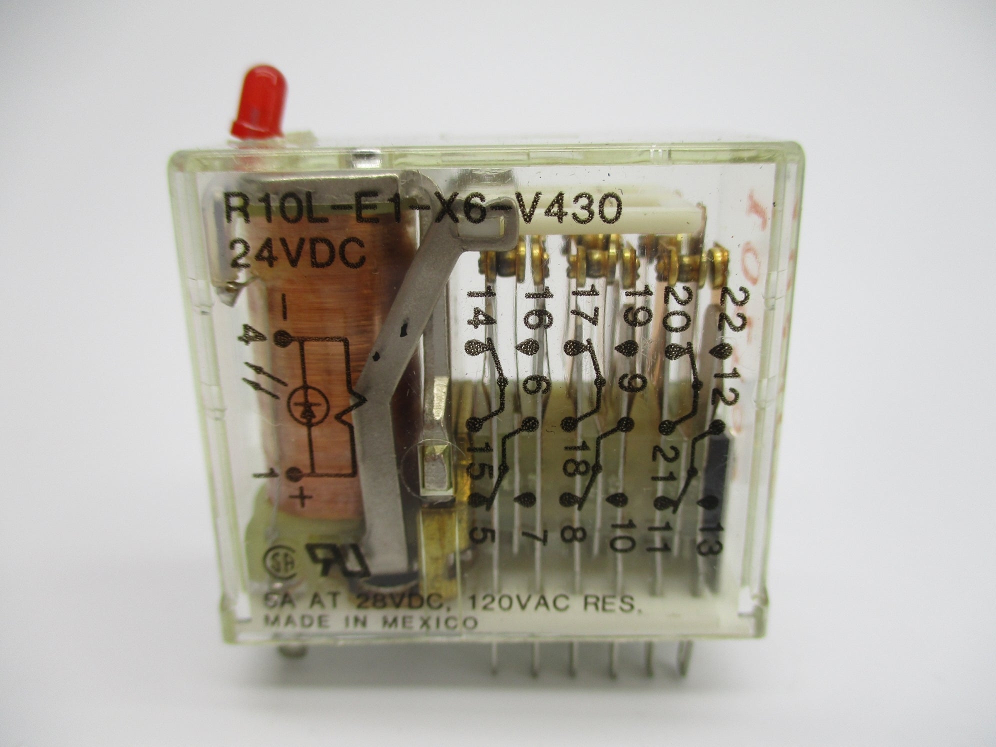 POTTER & BRUMFIELD R10L-E1-X6-V430 24VDC NSMP