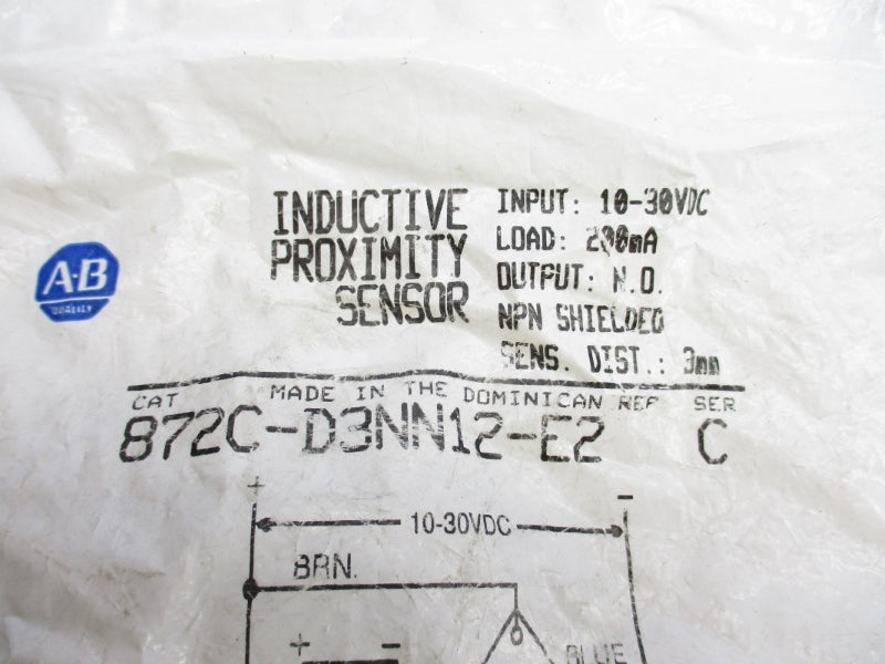 INDUSTRIAL SPARE PART 872C-D3NN12-E2 SER. C 10-30VDC NSMP